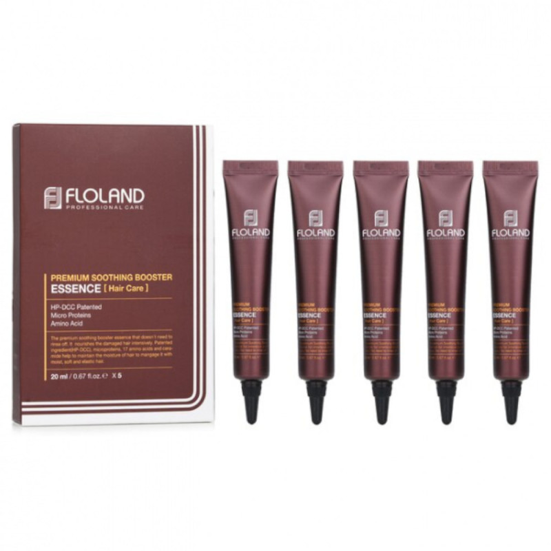 FLOLAND Premium Soothing Booster Essence - posilňujúca esencia na vlasy, 5 x 20 ml 3