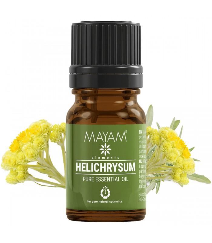Slamienkový esenciálny olej, Helichrysum italicum