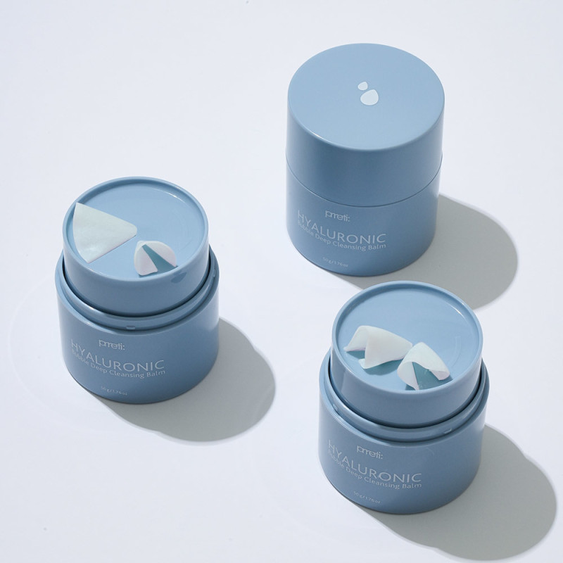 PRRETI Hyaluronic Bubble Deep Cleansing Balm - bublinkový hĺbkovo čistiaci balzam, 50 g 2