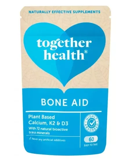 Bone Aid - Kalcium, K2 & D3, Together Health, 60 kapsúl