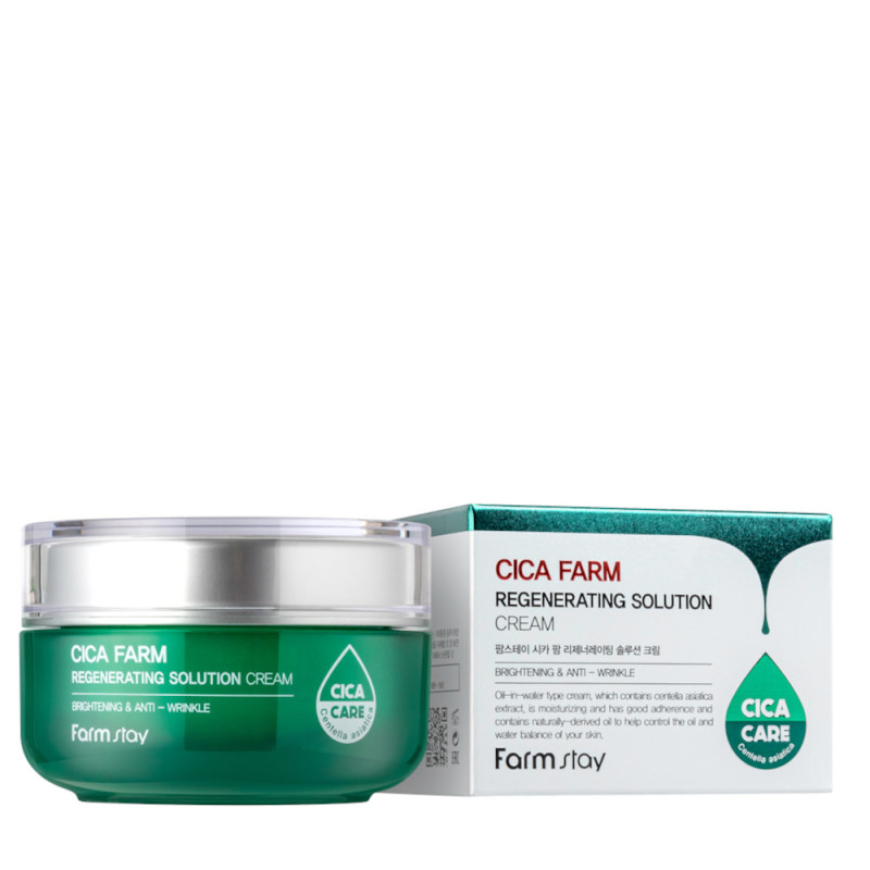 FARMSTAY CICA Farm Regenerating Solution Cream - Regeneračný krém, 50 ml 4