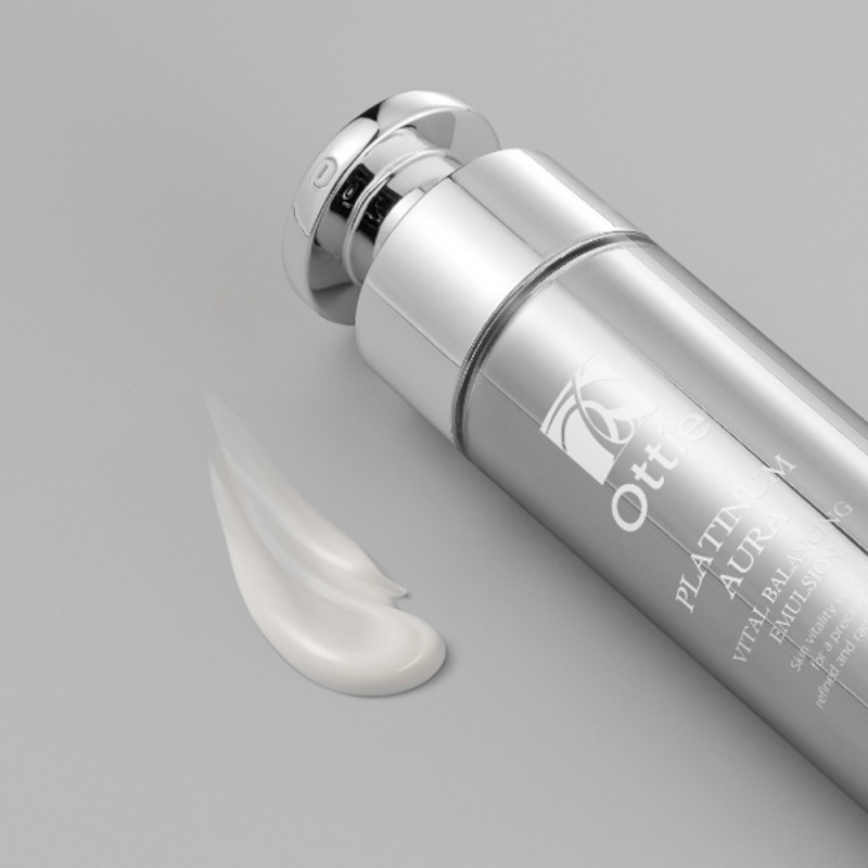 OTTIE Platinum Aura Vital Balancing Emulsion - emulzia proti vráskam, 120 ml