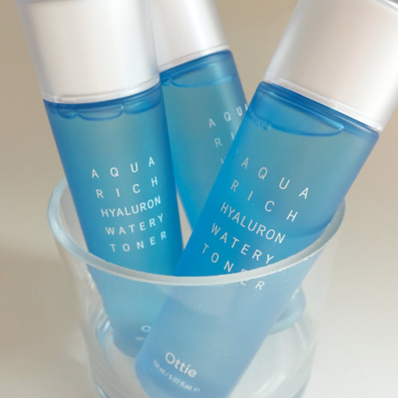 OTTIE Aqua Rich Hyaluron Watery Toner, 150ml 4