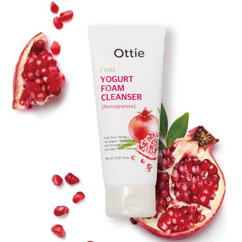 OTTIE Fruit Yogurt Foam Cleanser Pomegranate, 150ml 2