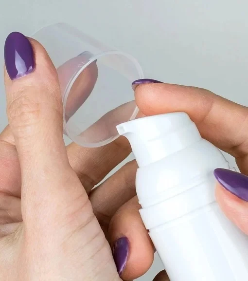 Fľaša Airless 30/50/100 ml na kozmetiku s uzáverom