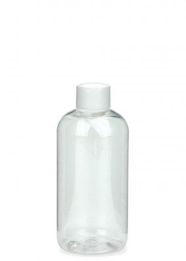 PET fľaša Daniel 250 ml štandardná číra so skrutkovacím uzáverom 24/410
