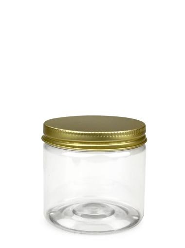 XXP 360/3420 ks R-PET plastová nádoba 200 ml číras hliníkovým skrutkovacím vekom 2