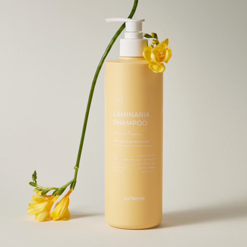LA FERME Laminaria šampón HRUŠKA & FREEZIA, 500 ml 1