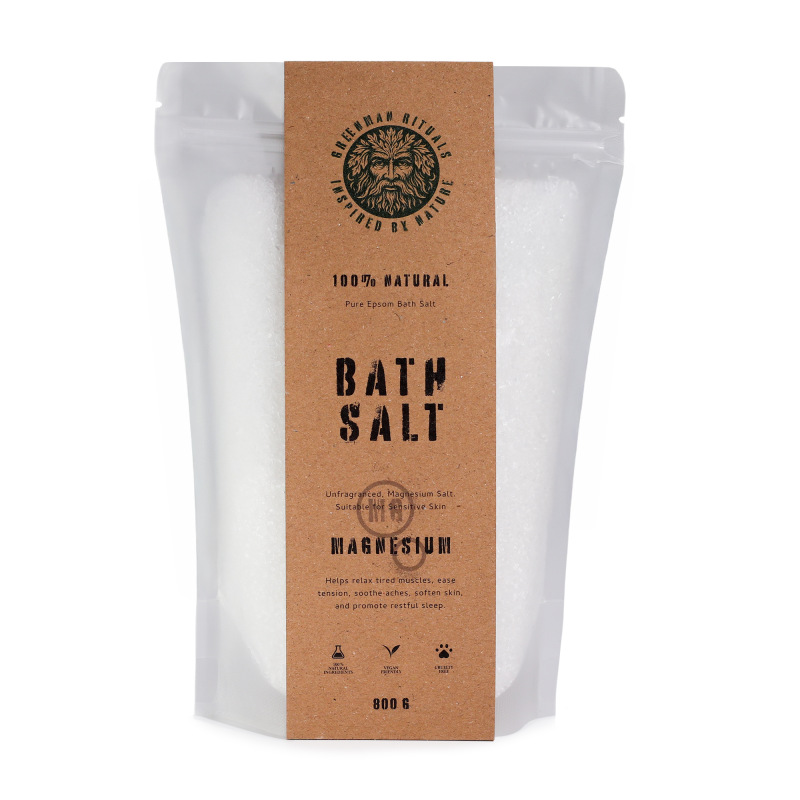 Epsomská kúpeľová soľ čistá – 100 % magnesium sulphate | 800 g 1