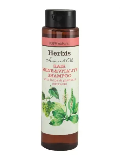 Vlasový šampón Lesk a vitalita, Herbis, 200 ml