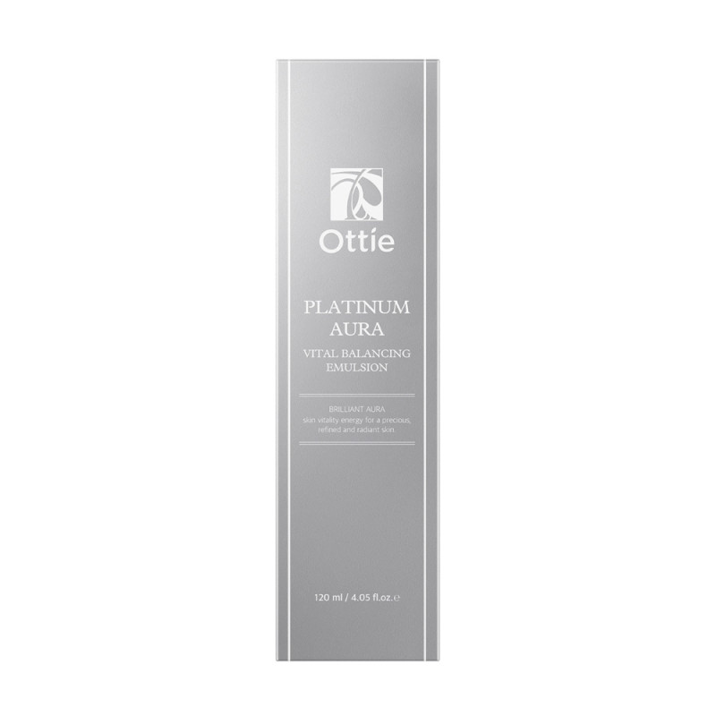 OTTIE Platinum Aura Vital Balancing Emulsion - emulzia proti vráskam, 120 ml 3