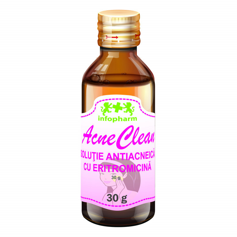 AcneClean - roztok proti akné s erytromycínom (30 ml)