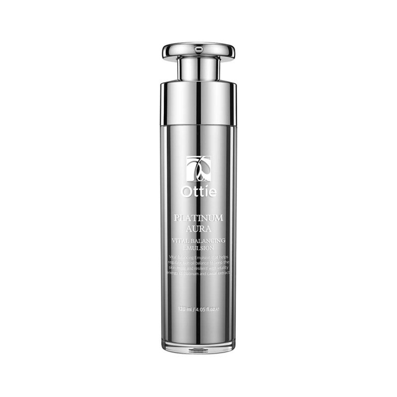 OTTIE Platinum Aura Vital Balancing Emulsion - emulzia proti vráskam, 120 ml 1