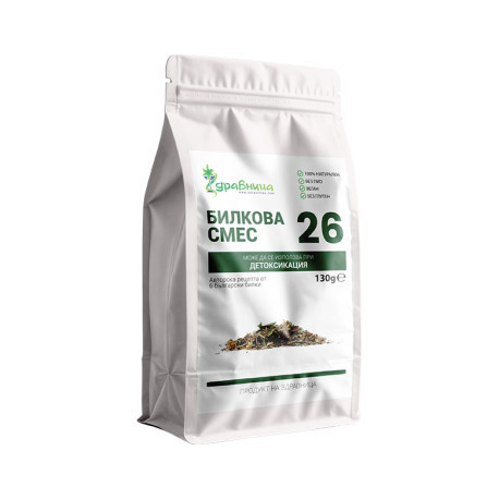 Bylinná zmes №26, na detoxikáciu tela, 200 g