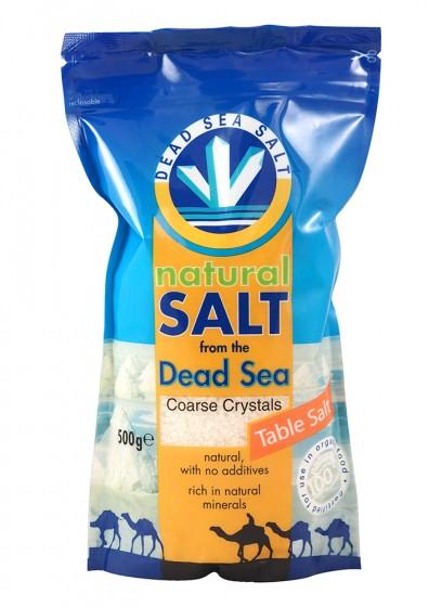 Soľ z mŕtveho mora - hrubé kryštály - 500g