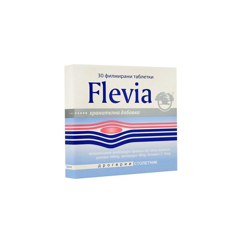 Flevia, kŕčové žily a hemoroidy, Niksen, 30 tabliet