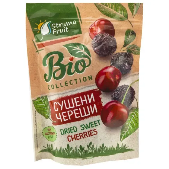 Čerešne sušené odkôstkované - BIO, Struma Fruit, 100 g