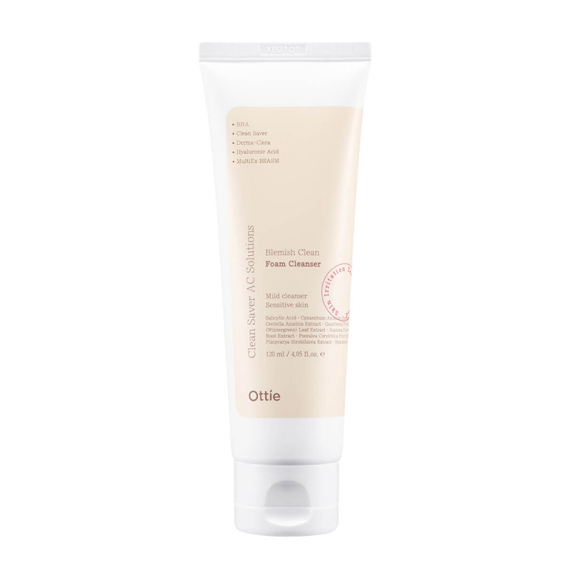 OTTIE Čistiaca pena na nedokonalosti pleti, 120 ml