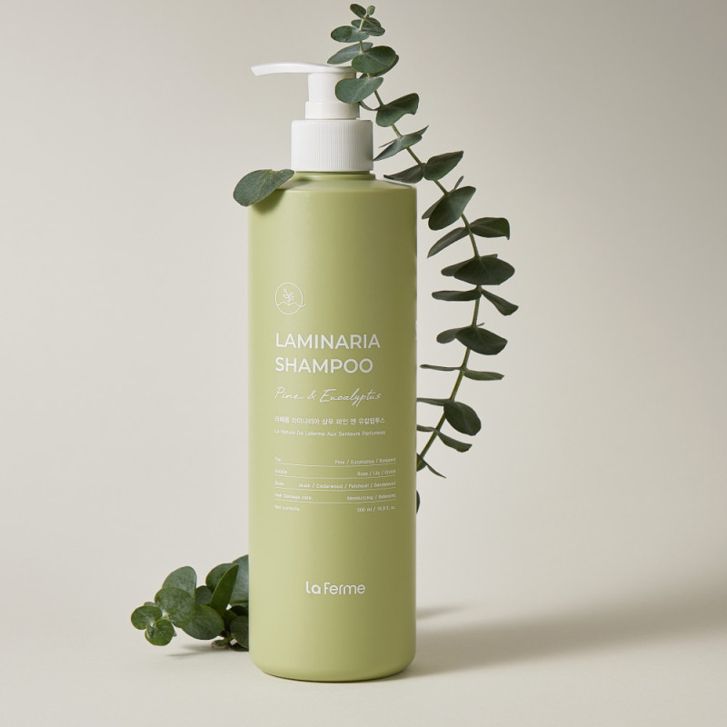 LA FERME Laminaria šampón BOROVICA & EUKALYPTUS, 500 ml 2