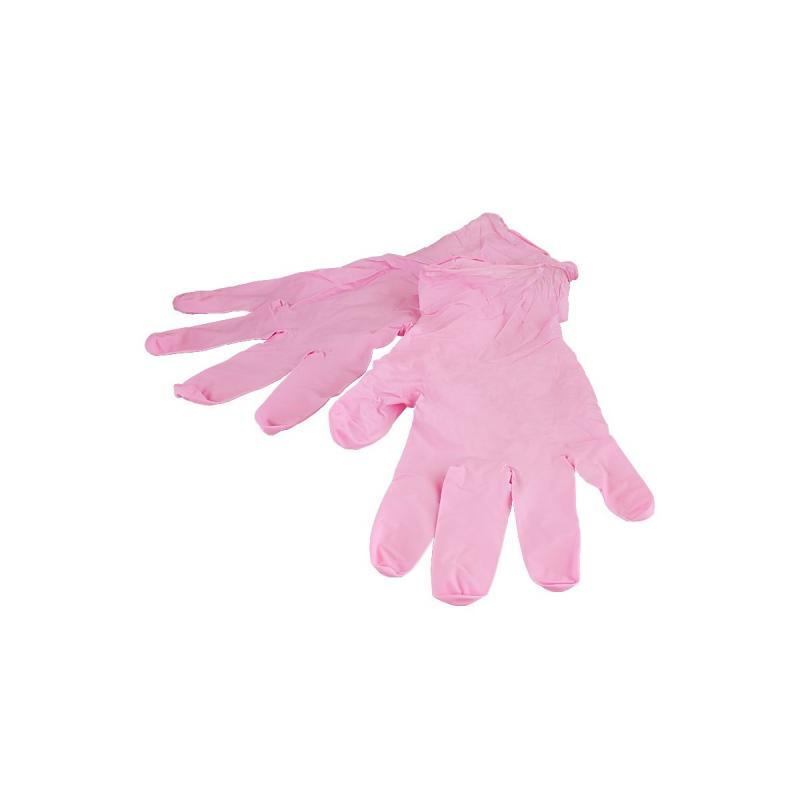 Nitrilové rukavice bez prášku na prípravu kozmetiky 1 ks