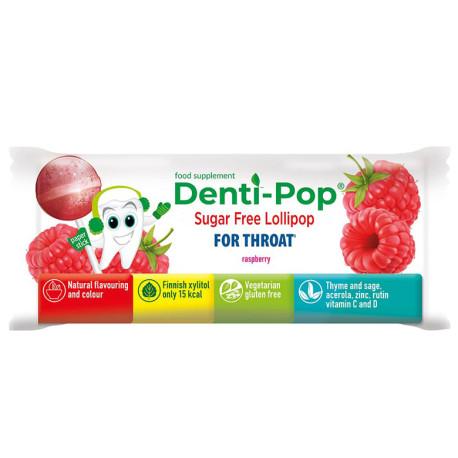 Denti-Pop na hrdlo, lízanka bez cukru, 6 g