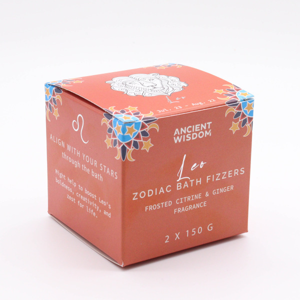 Kúpeľová bomba Lev – horoskop & darček