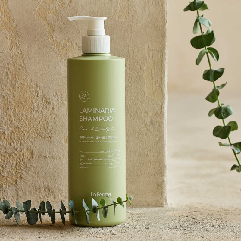 LA FERME Laminaria šampón BOROVICA & EUKALYPTUS, 500 ml 1