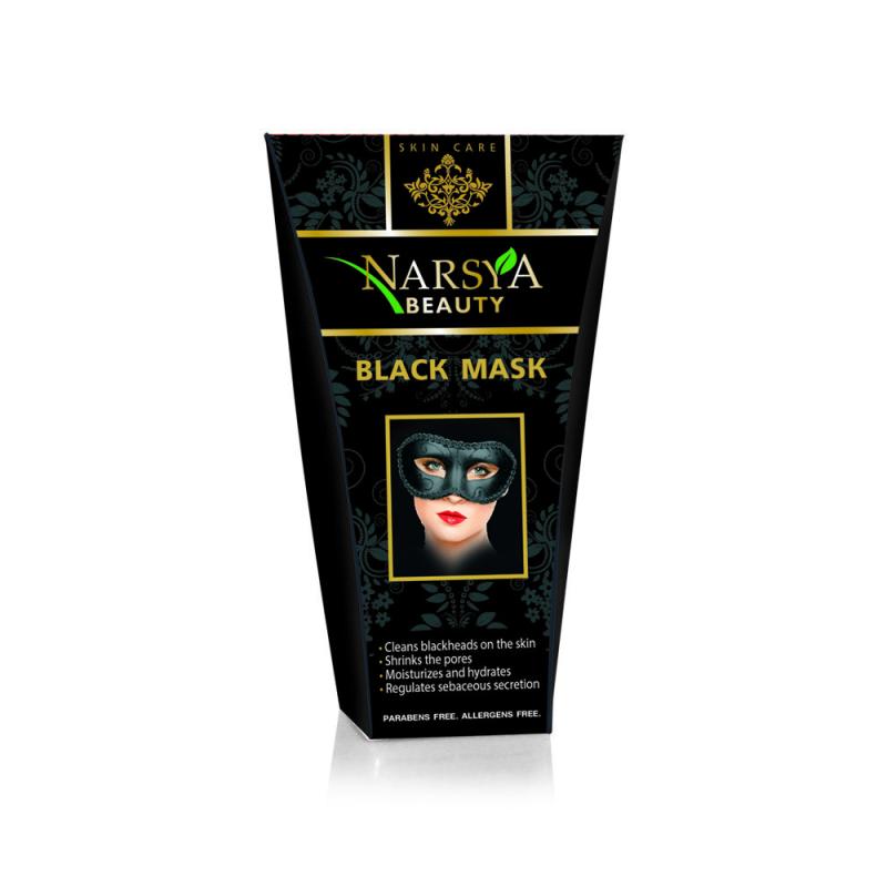 Čierna maska ​​na tvár Narsya Arsy Cosmetics 100 ml