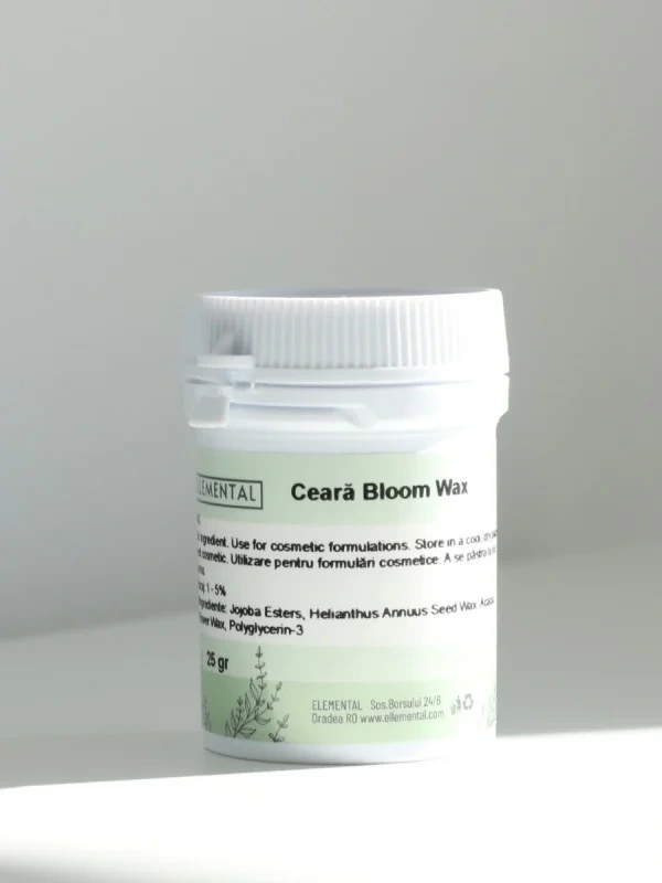 Bloom Wax – prírodný vosk pre hydratáciu a luxusnú textúru 25 g 1