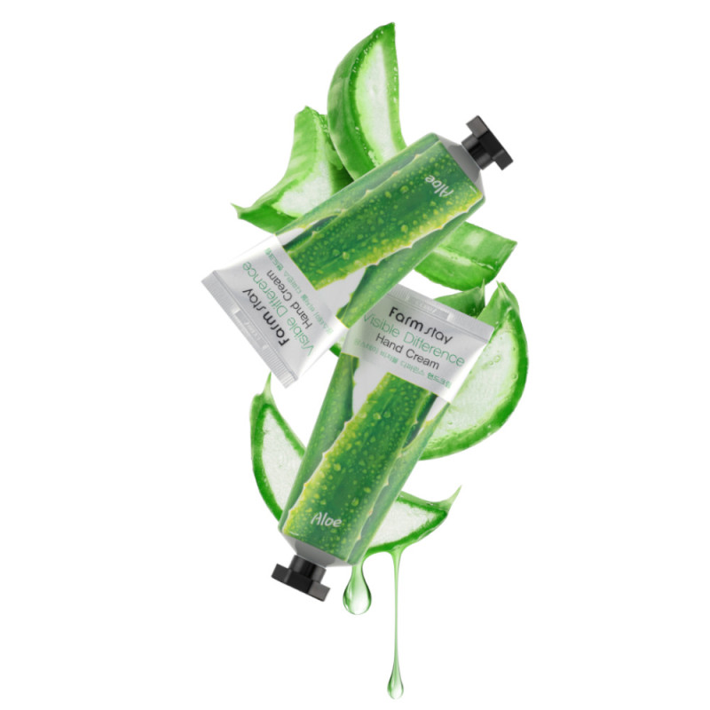 FARMSTAY VISIBLE DIFFERENCE Krém na ruky s aloe vera, 100 ml 4