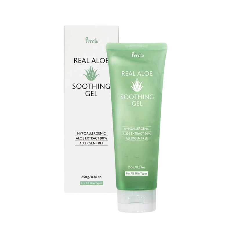 PRRETI Real Aloe Soothing Gel - Upokojujúci gél, 250 g 3