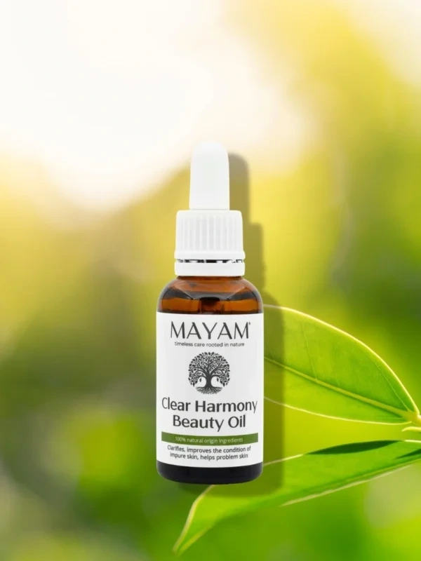 Clear Harmony Beauty Oil 30 ml – prírodný pleťový olej pre mastnú a problematickú pleť 1