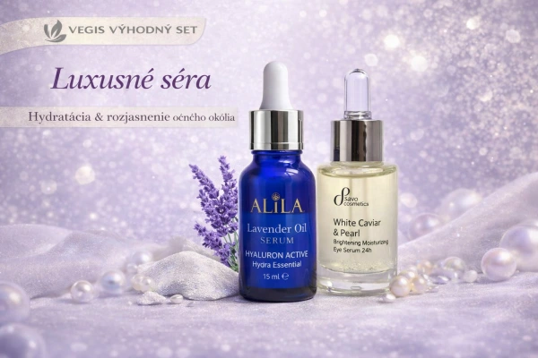 Luxusné séra – hydratácia & rozjasnenie