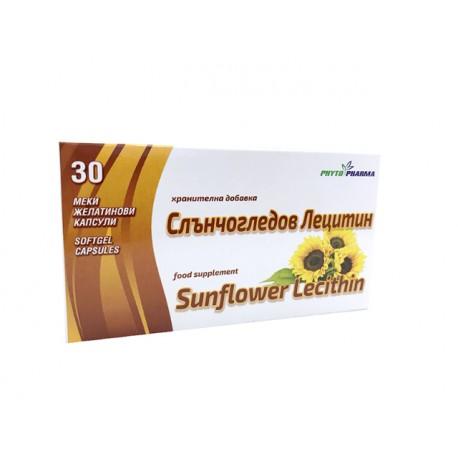 Slnečnicový lecitín, zdroj cholínu, PhytoPharma, 30 kapsúl