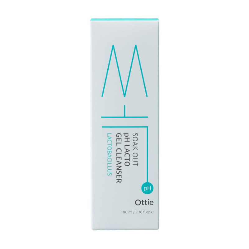 OTTIE SOAK OUT pH Lacto Gel Cleanser - čistiaci gél, 100 ml 5