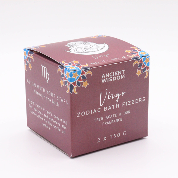 Kúpeľová bomba Panna – horoskop & darček