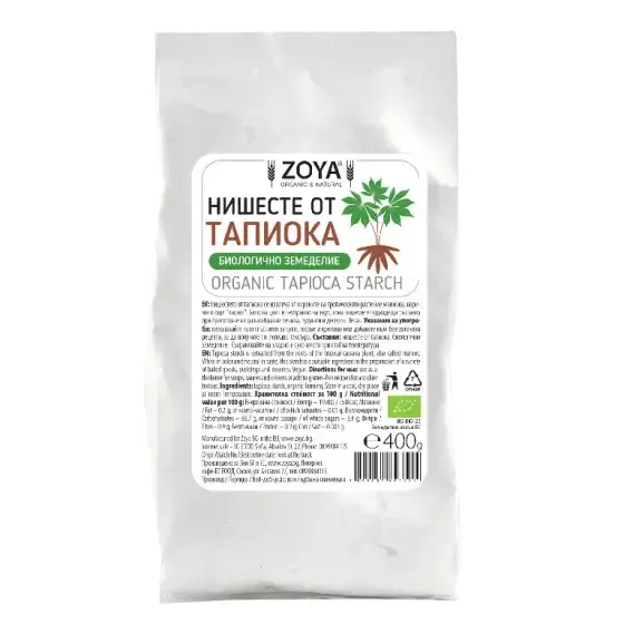 Tapiokový škrob BIO - 400g 1