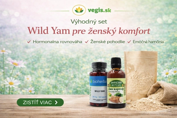 Set Wild Yam pre ženský komfort