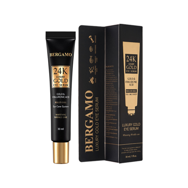 BERGAMO 24K LUXURY GOLD očné sérum, 30 ml 2