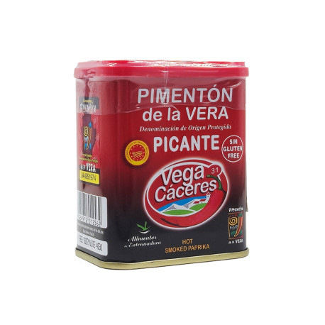 Paprika údená pálivá, Pimenton de la Vera, 75 g
