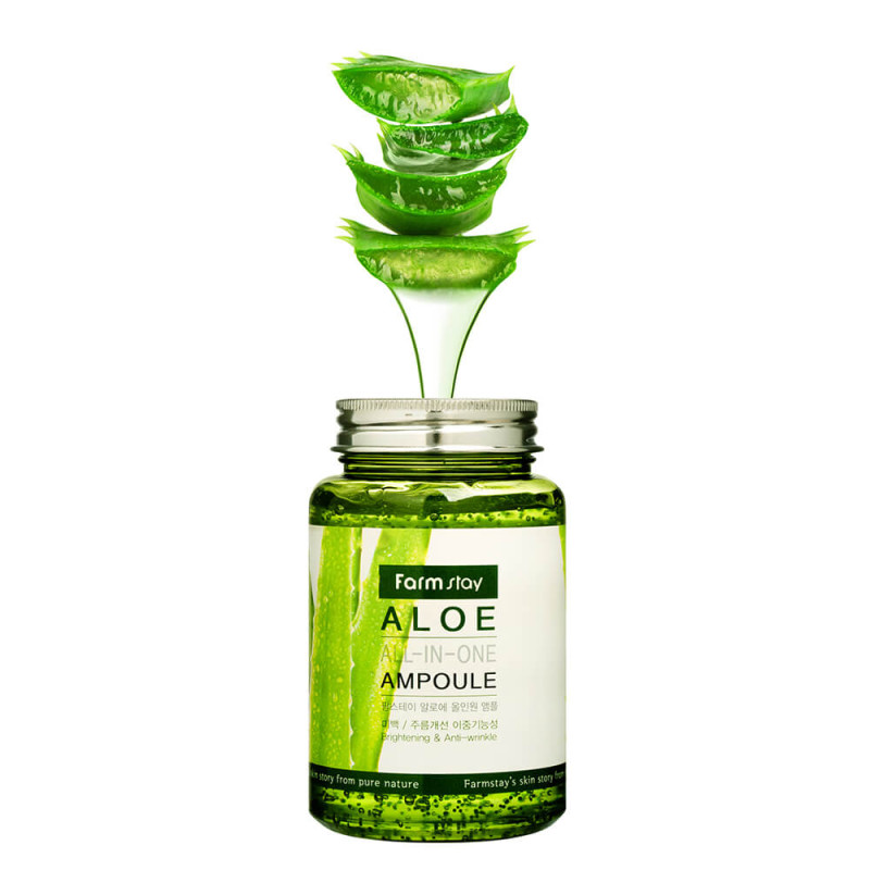 FARMSTAY ALOE ALL-IN-ONE AMPULKA, 250 ml