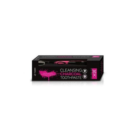 Xpel Charcoal zubná pasta 100ml + zubná kefka