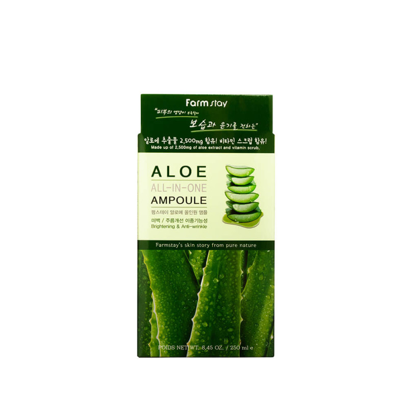 FARMSTAY ALOE ALL-IN-ONE AMPULKA, 250 ml 4