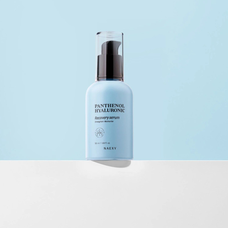 NAEXY Panthenol Hyalurónové regeneračné sérum, 50 ml