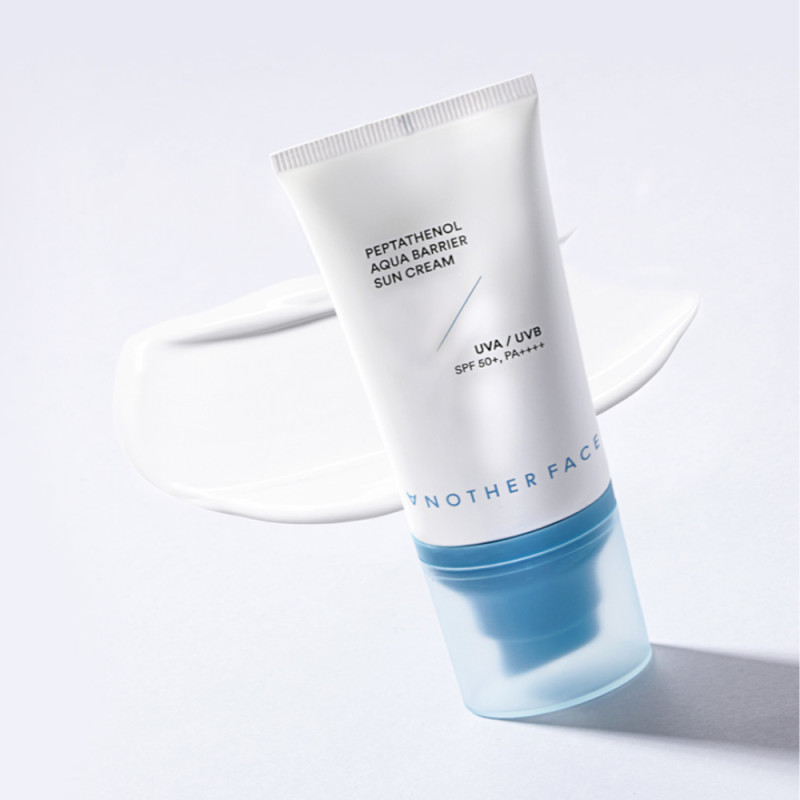 ANOTHER FACE Opaľovací krémPeptathenol Aqua Barrier SPF50+, 50 ml