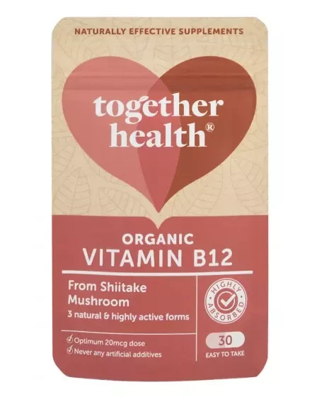 Vitamín B12 z húb shiitake - BIO - 30 kapsúl