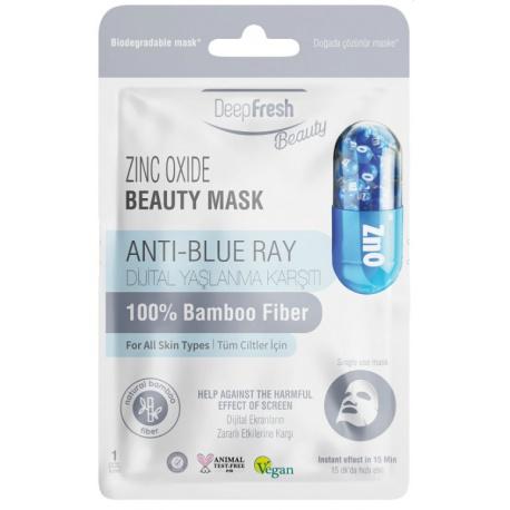 Maska na tvár - ANTI-BLUE RAY 30 ml napustená netkaná textília