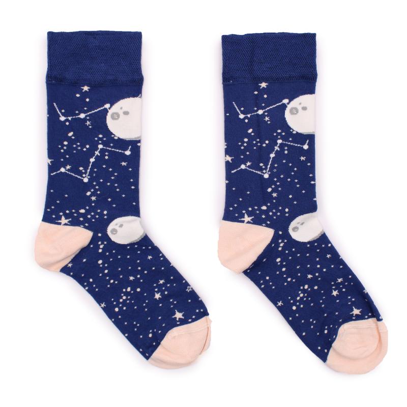 Bambusové ponožky Hop Hare - Prechádzka po Mesiaci