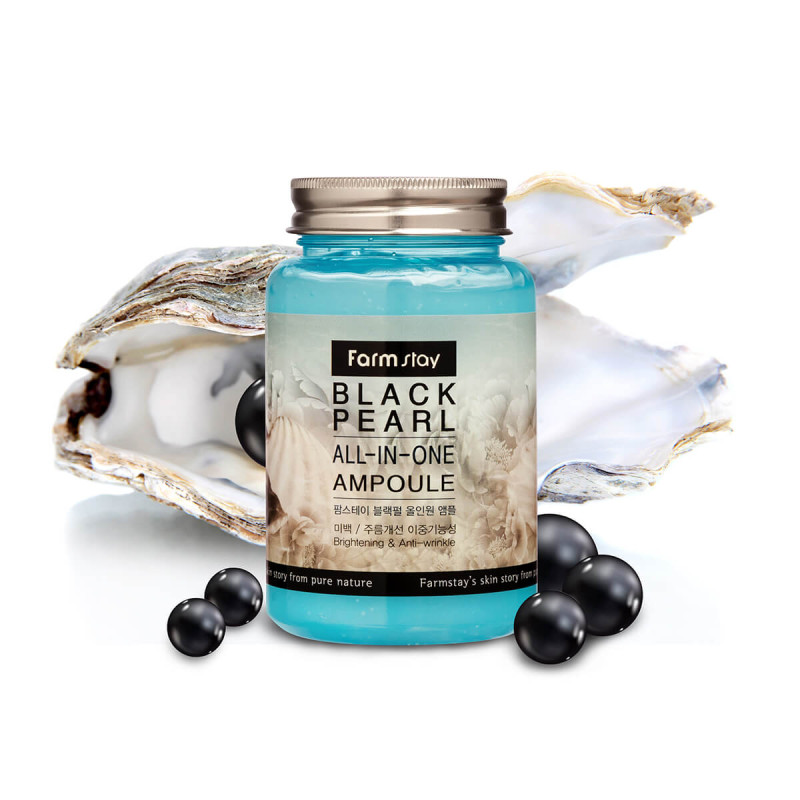 FARMSTAY BLACK PEARL ALL-IN ONE AMPOULKA, 250 ml