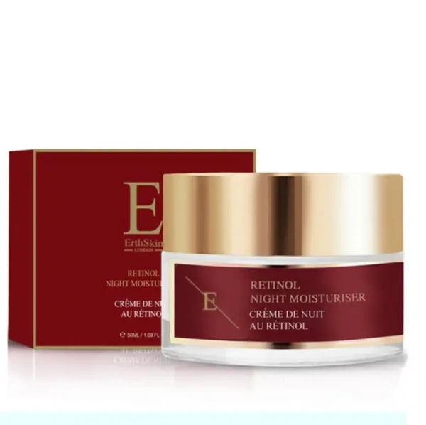 Retinol Night Moisturiser 50 ml | Nočný krém s retinolom proti vráskam ErthSkin 1